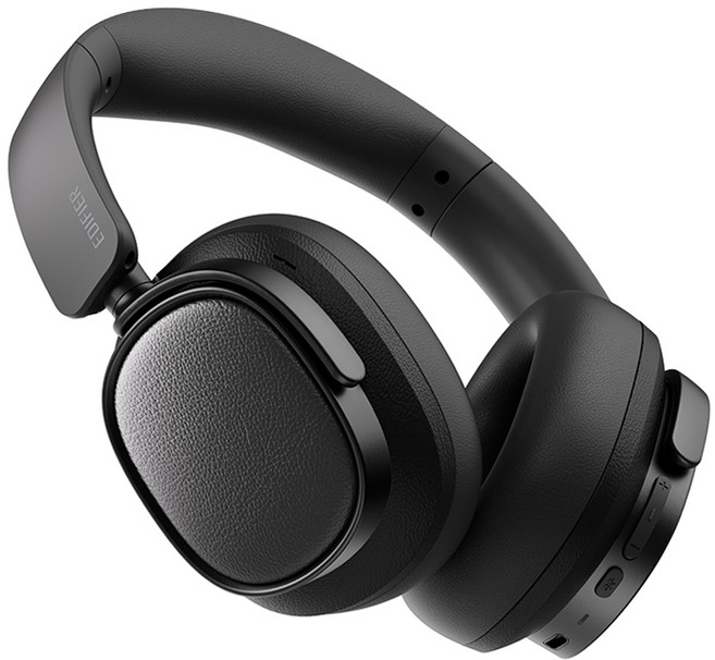 에디파이어 ES850NB 유무선 노이즈 캔슬링 오버이어 헤드폰, 블랙