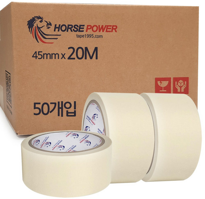홀스파워 마스킹 테이프 45mm x 20M, 50개