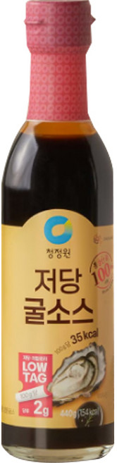 청정원 저당 굴소스, 440g, 1개