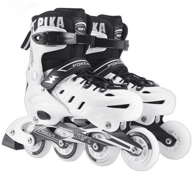 롤러 스케이트 인라인 225m부터 성인 블레이드 레이싱, L /245-260m 플래쉬없음, 화이트, 1개