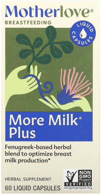 단백질 비타민 철분 마그내슘 칼슘 Motherlove 모유 수유 모어 밀크 플러스 액상 캡슐 60정 고루고루섭취해주세요, Motherlove모유수유모어밀크플러스액상캡슐60정, 1개