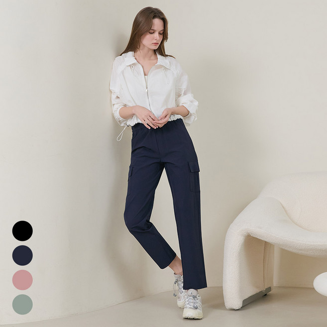 에버라스트 나일론 여성바지 발수 냉감 팬츠