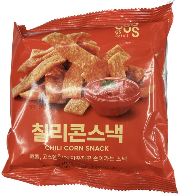 칠리콘스낵, 92g, 10개