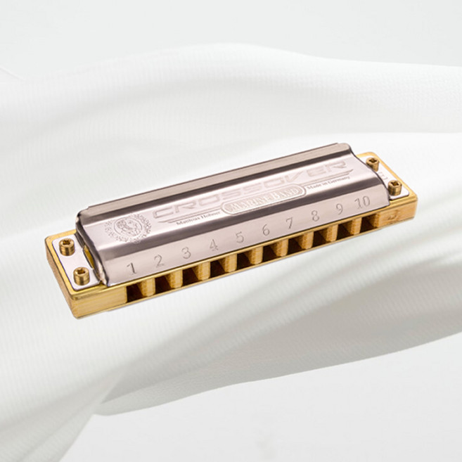 호너하모니카 마린 밴드 크로스 오버 Eb M2009046X 블루스 하모니카 중급자용, 1개