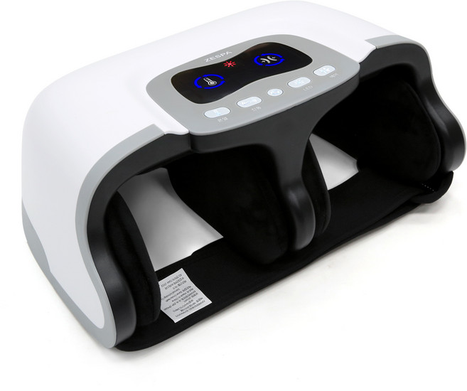 제스파 더블 무릎 무선 온열 찜질마사지 안마기 포인트그레이, ZP2411, 포인트 그레이