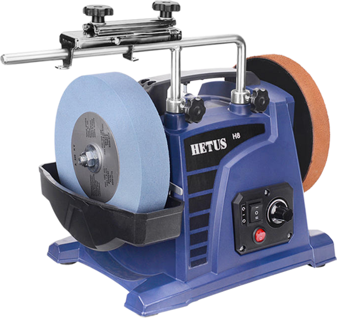 드릴연마기 탁상그라인더 H8 8인치탁상그라인더, 1개