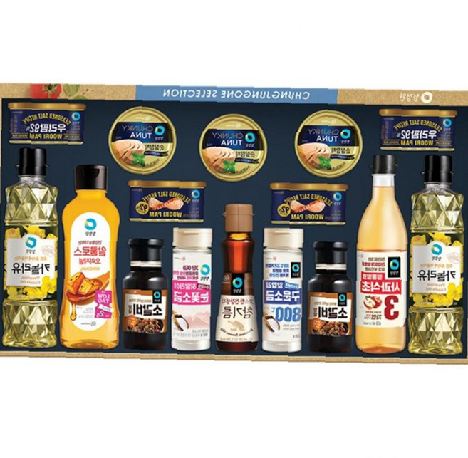 25년 종합세트 청정원2호 추석선물세트 푸짐 알찬, 1개, 상세페이지 참조ml