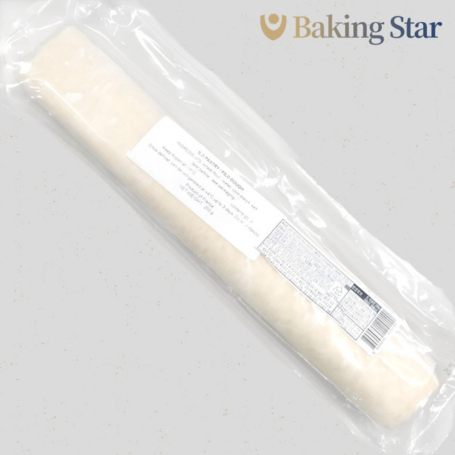 필로 페스트리 250g 에그타르트 페이스트리 밀푀유 바클라바 파이지, 필로페이스트리 250g, 1개