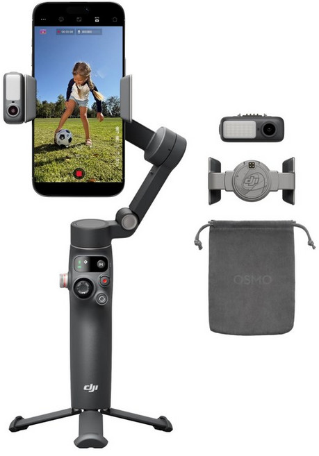 DJI Osmo Mobile 8 스마트폰용 짐벌 스태빌라이저 네이티브 트래킹＆음성