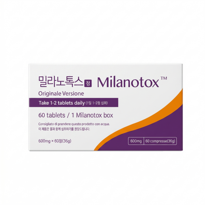 밀라노톡스 차전자피추출 MILANOTOX, 1개, 60정