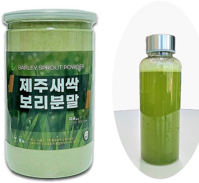 황금마당 국내산 청정 제주 새싹보리분말 300g, 3개