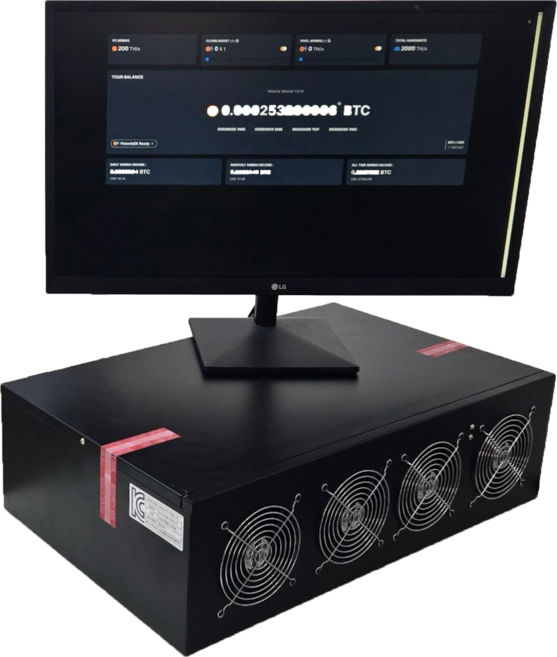 VMS KOREA | 비트코인 채굴컴퓨터 | 국내유일 한국과미국 특허등록완료 | 국내최초 마이닝PC로 KC인증 | 비트코인 암호화폐 채굴컴퓨터 시스템 | 최고성능의 그래픽카드탑재, WIN11 Home, 120GB, 4GB, 지포스 RTX 4090 Ti, i3