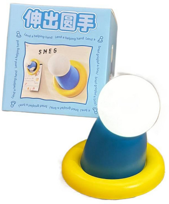 ModernPick 도라에몽 실리콘 무드등 침실 수면등 3단 밝기 타이머, 따뜻한 빛