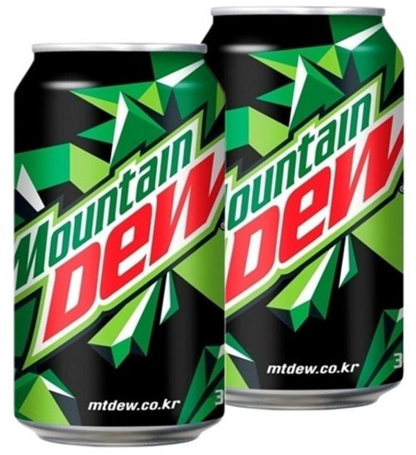 롯데 마운틴듀 355ml x 24캔 rkr6882sR, 1ml