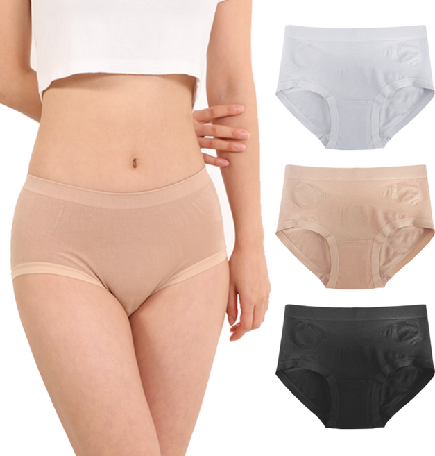 샐리브 모달심리스 여성요실금팬티 10ml 초기 경증 소취 슬림패드 베이지 그레이 블랙 3장