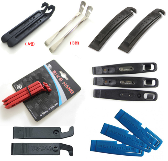 자전거타이어레버모음/자전거펑크수리 타이어주걱, 01.보급형타이어레버A형, 1개