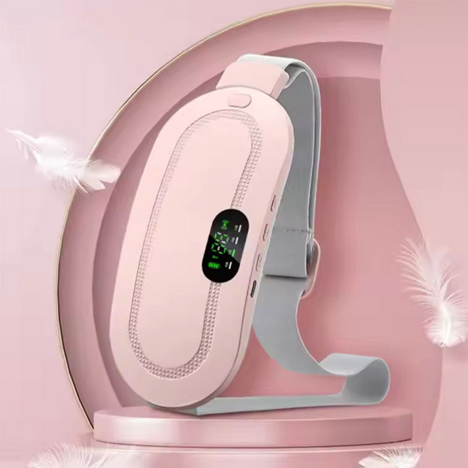 휴대용 무선 온열 진동 마사지기 LJ-Y703, 핑크