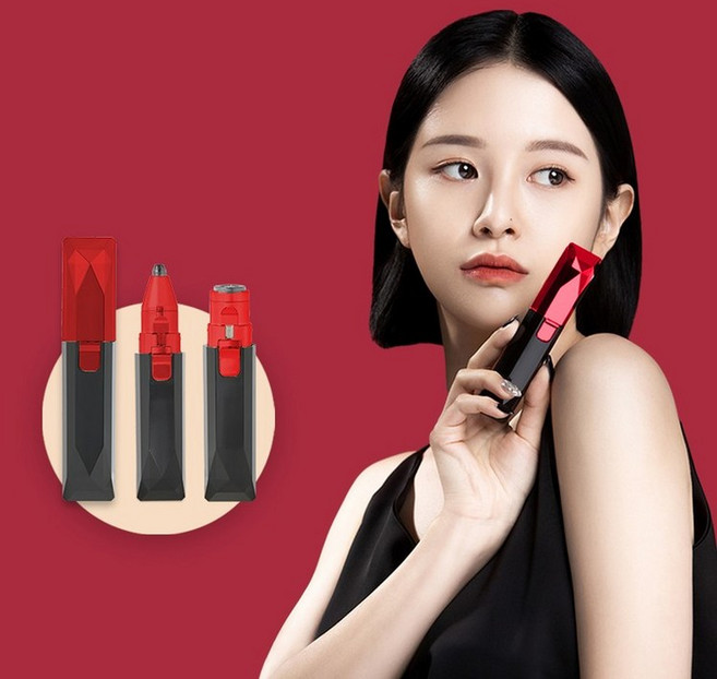 뷰앤디 눈썹 잔털 지우개 전동 눈썹 정리기 제모기 면도기, 단품