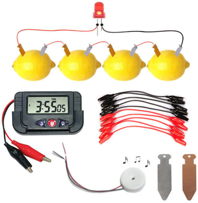 과일전지 모음 구리판 아연판 레몬 감자 시계 과학키트, 4.총알형 아연판 10개