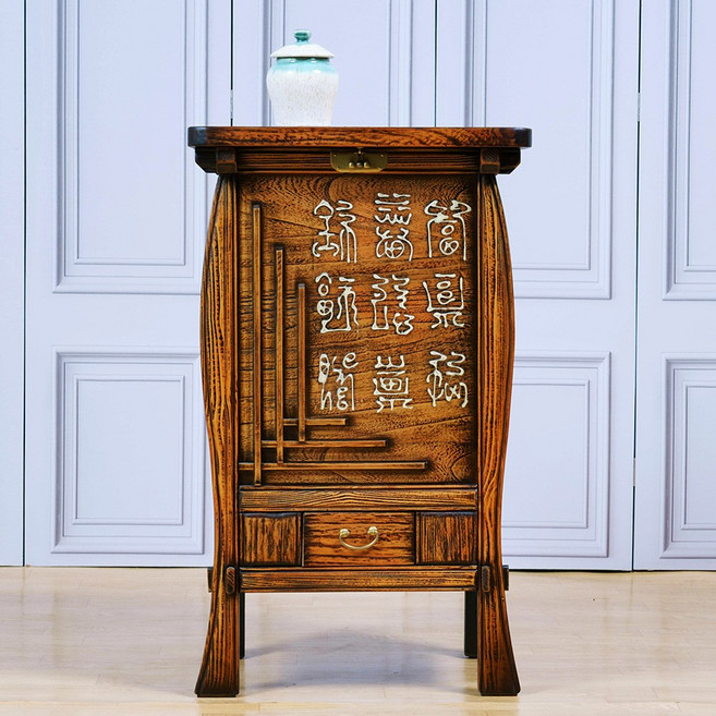 다한수제고가구 글씨 40키로 뒤주 주방 수납장