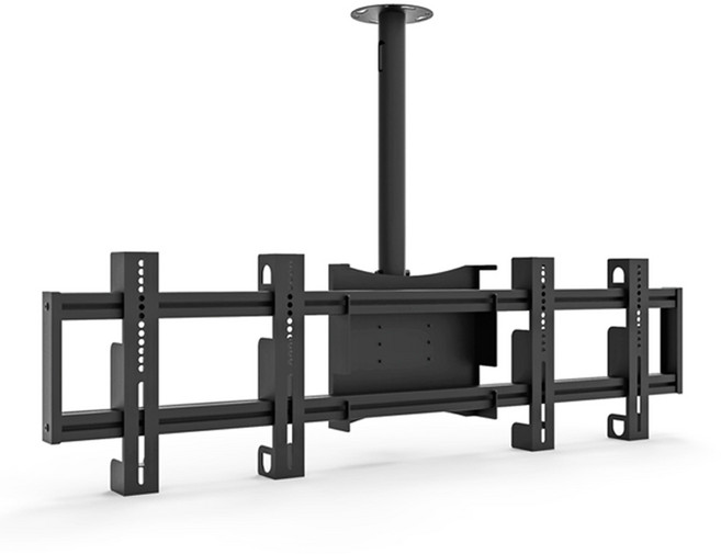 천장형 메뉴보드 티비거치대 32-55인치 국내생산 2대거치, 실버, 1000mm, 500mm, 1개
