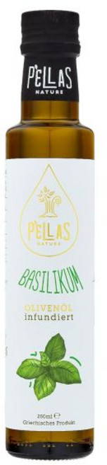 Pellas Nature Extra Virgin Olive Oil with Lemon - 올리브 오일 콜드프레스 그리스에서 테스트 우승 OK 코셔 첨가물 없음 250ml 병, 1개