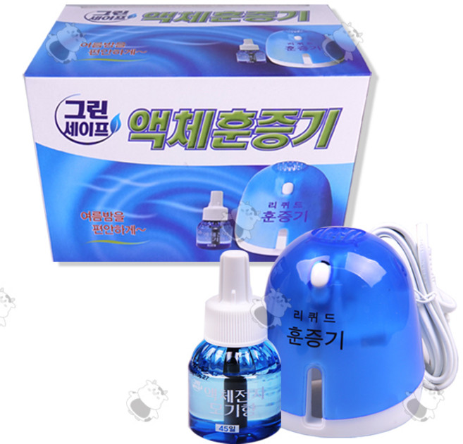 보령제약 액체훈증기 세트(훈증기1개+모기향1개), 1세트