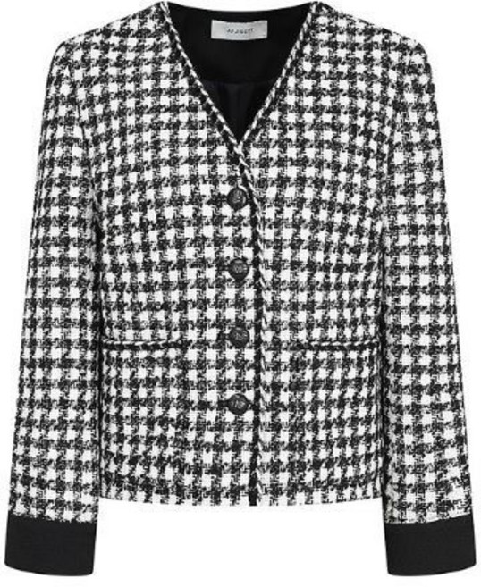 JJ지고트 JJ JIGOTT 트위드 하운드투스 브이넥 재킷 GR2M0JK921 488038