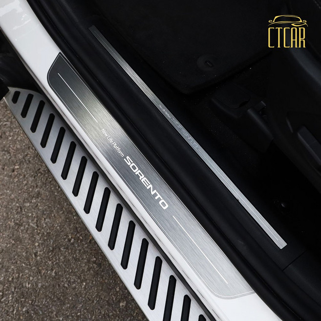 쏘렌토 MQ4 호환 도어스커프 악세사리 튜닝 용품