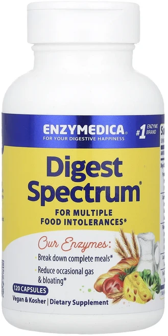 새해 첫좋은선물 Enzymedica Digest Spectrum® 캡슐 120정 제대로 할인합니다, EnzymedicaDigestSpectrum캡슐120정, 1개 - 쿠팡