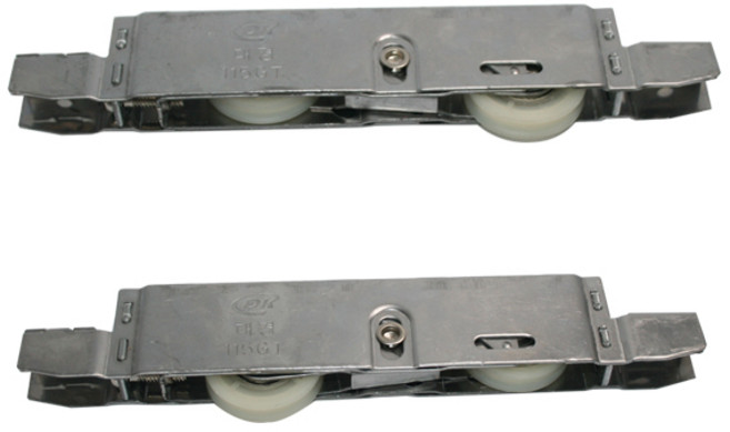 일반창용 조절 쌍로라 115G 일반창로라 발코니창호 무타공 베어링 샷시로라 샷시부속 스텐로라, 1개