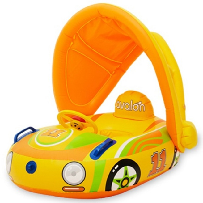 아발론 All New 부기자동차 보행기 튜브, 오렌지, 1개
