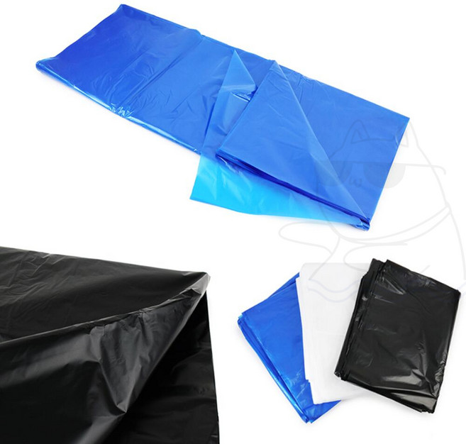 펀코 큰 비닐봉지 50매 식재료 큰봉지 휴지통 파란 국산 쓰레기봉투, 100L 백색, 1, 100L