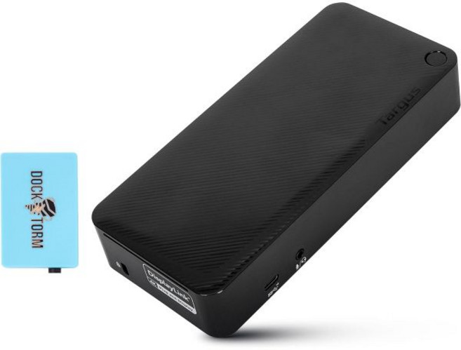 타거스 USB-C 범용 DV4K 도킹 스테이션 100W 파워 딜리버리 포함 Dockztorm 허브, 1개