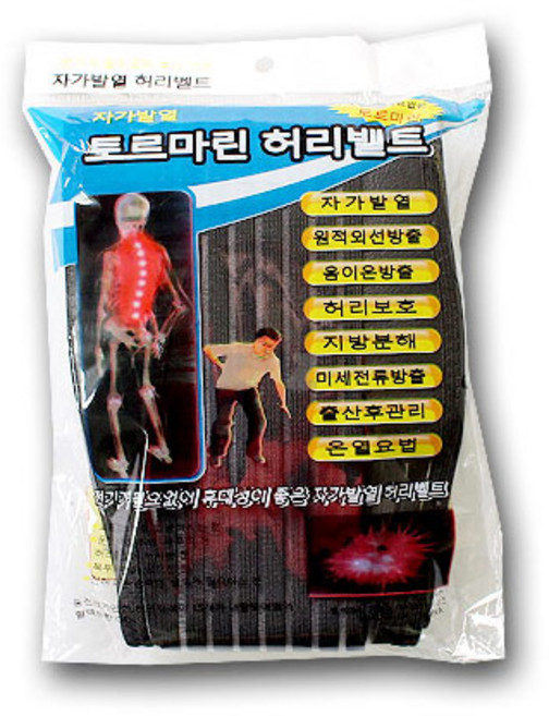 토르마린 허리벨트 -T1, 1개