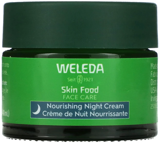 Weleda 스킨 푸드 페이스 케어 너리싱 나이트 크림 40ml(1.3온스), 1개 - 쿠팡