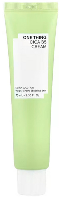 ONE THING CICA B5 CREAM 舒緩鎮靜敏感肌膚, 1件, 70ml