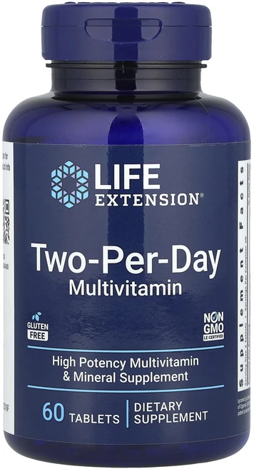 효과가좋습니다 Life Extension 투 퍼 데이 태블릿 60정 고급영양제, 1개 - 쿠팡