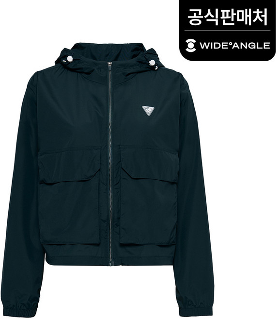 와이드앵글 공식 여성 CO 경량 후디 윈드브레이커 골프 바람막이 L WWM25151G9