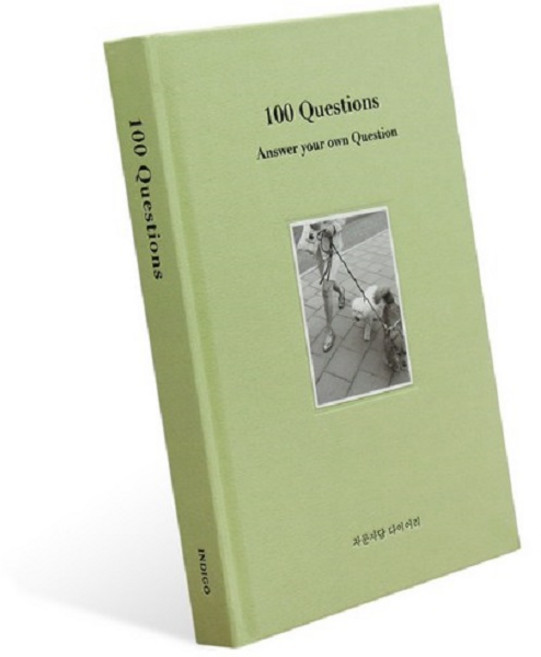인디고 자문자답 다이어리 V2, 올리브, 1개