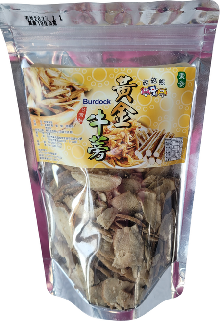 熊貓熊 牛蒡片, 100g, 2個