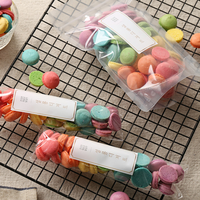 마카롱 꼬끄 졸업식 새학기 선물 케이크장식 어린이집 답례품 요리키트 아몬드꼬끄, 1개, 미니 꼬끄 35g