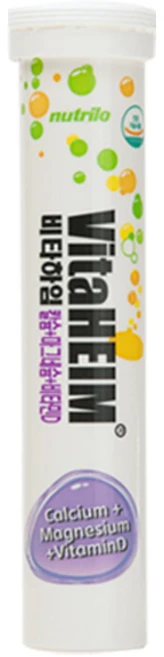 비타하임 발포 칼슘+마그네슘+비타민D 15정, 6통 - 쿠팡