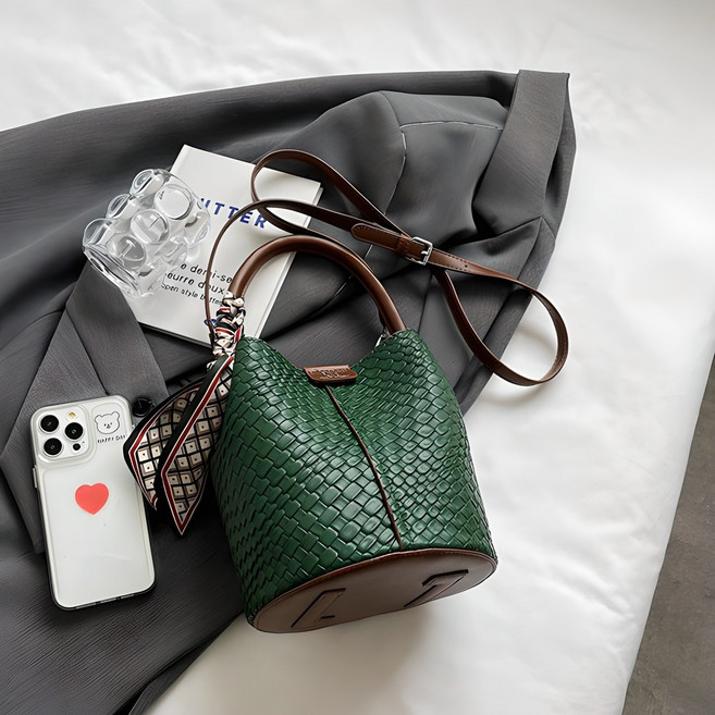 여성 패셔너블 대용량 버킷백