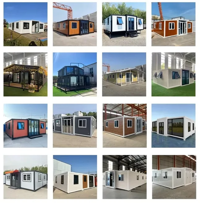 조립식 이동식 컨테이너 주택 창고 헛간 20피트 40피트 확장형 컨테이너 하우스 쉐드 보관소 조립식 소형, 미들 700 5900x4800x2480