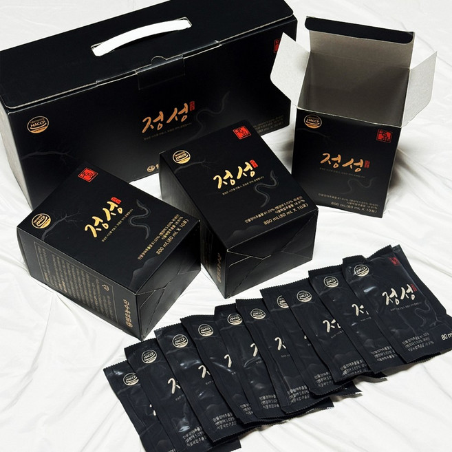 정성 민물장어즙 장어엑기스 진액, 120개, 80ml