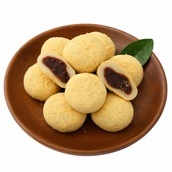 시크릿 쫀득 찹쌀떡 [개별포장] / 콩고물 묻혀 더욱 고소한 명품 찹쌀모찌 국내산 찹쌀, 20개, 50g