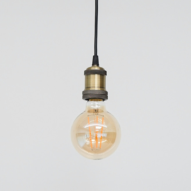 자유봉 레일 펜던트 조명 등기구 레일등 인테리어 카페, 1개, 황동