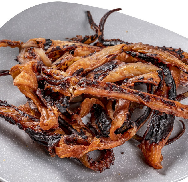 31건어물 국내가공 버터구이 오징어다리, 1개, 100g