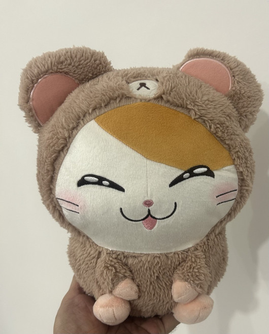 방가방가 햄토리 일본 애니메이션 굿즈 햄스터 봉제 인형 초소프트 쿠션 인형 남녀 선물 침대 귀여운캐릭터, A약 28cm